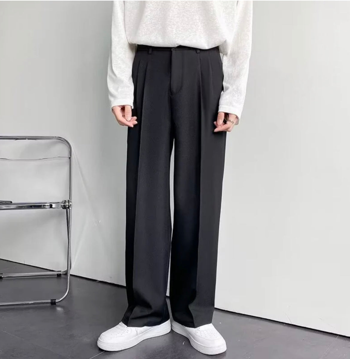 FITTED TROUSERS