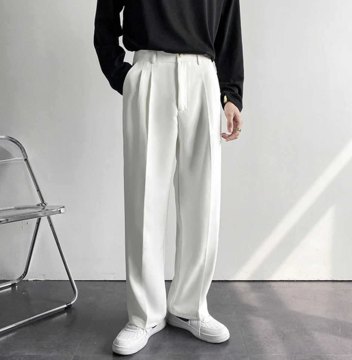 FITTED TROUSERS